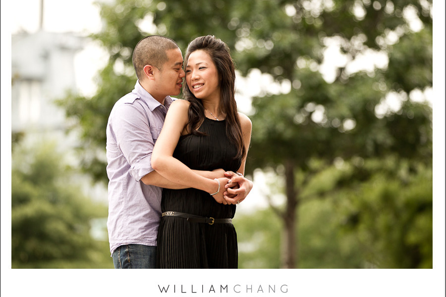 Hudson River Park Engagement Photos | Avy + Billy