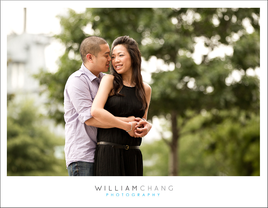 Hudson River Park Engagement Photos | Avy + Billy