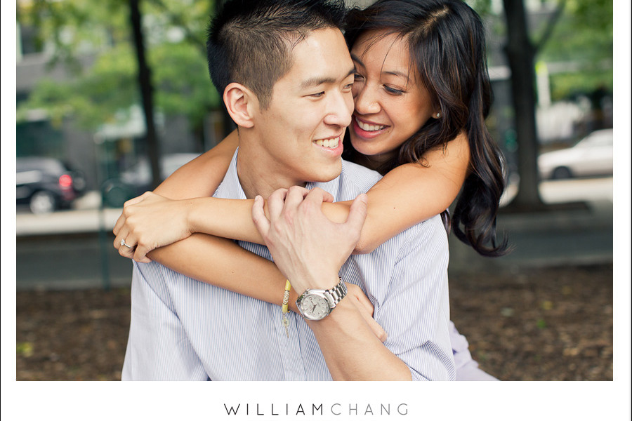 Battery Park Engagement Photos | Christine + Dan