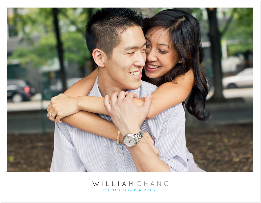 Battery Park Engagement Photos | Christine + Dan