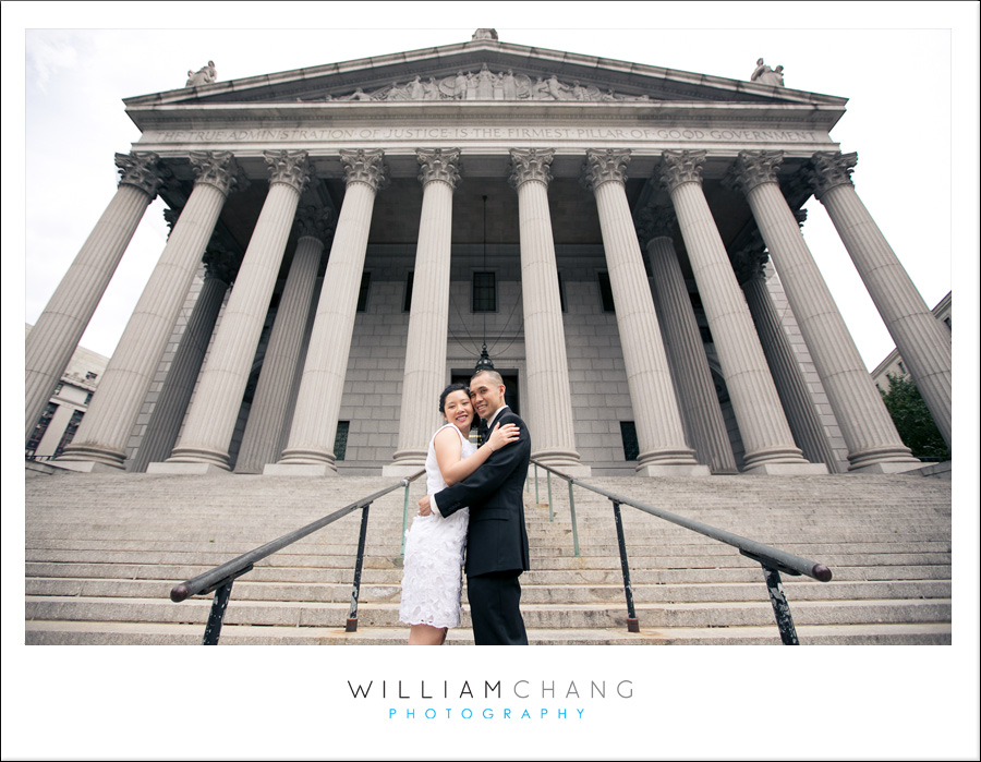 Columbus Circle Engagement Photos | Emily + James