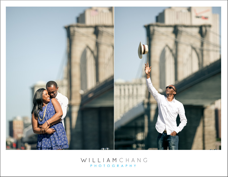 Brooklyn Bridge Park Engagement Photos | Ethol + Mayo