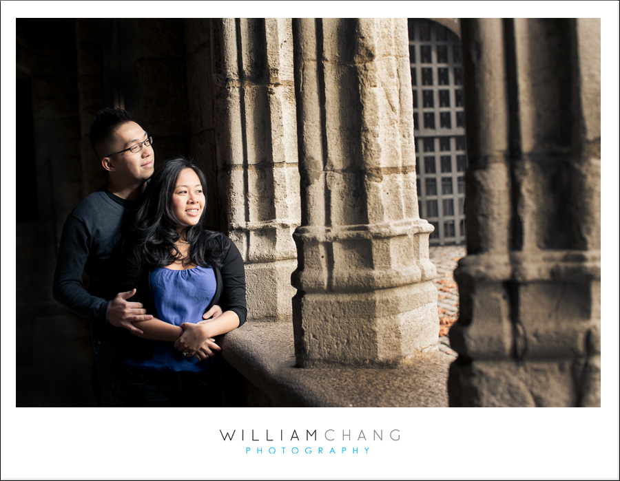 Fort Tyron Park Engagement Photos | Jenny + Billy