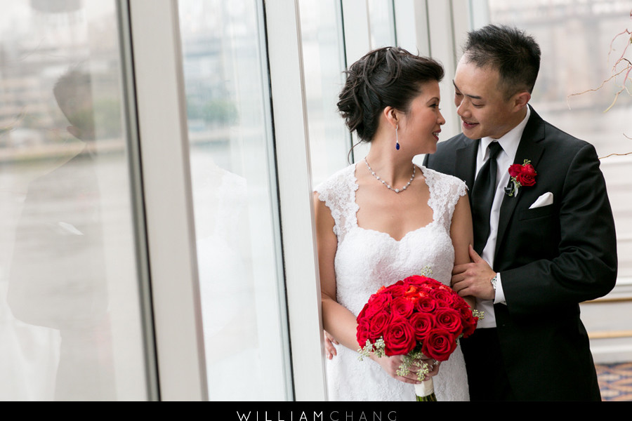 Water’s Edge LIC Wedding Photos | Elizabeth + Peter