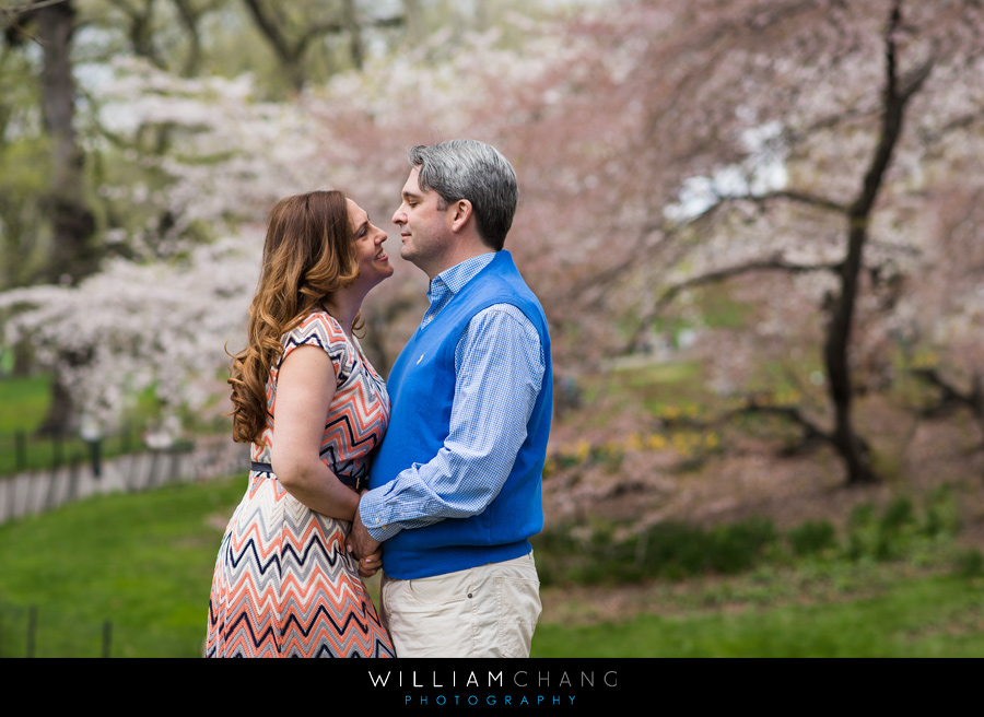 Central Park Engagement Photos | Amy + Matt