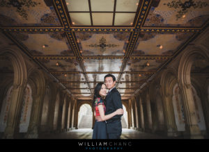 Central Park engagement photos
