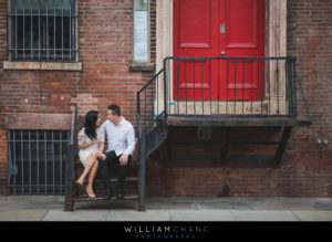 Brooklyn Bridge Park Dumbo engagement photos