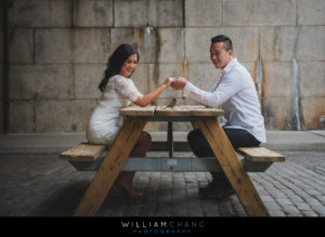 Brooklyn Bridge Park Dumbo engagement photos