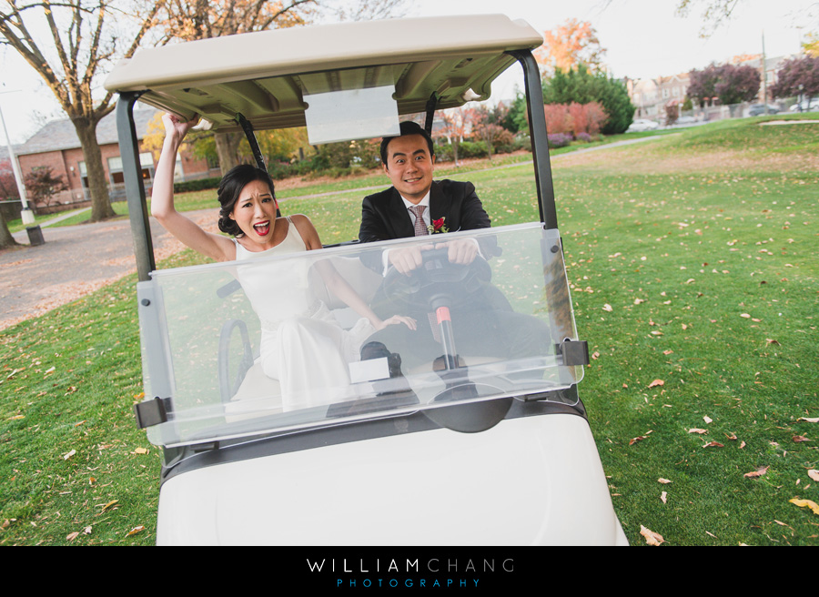 Dyker Beach Golf Course wedding Photos | Yuen + Larry